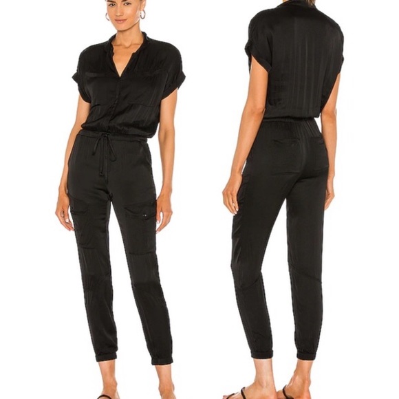 NWT - Young, Fabulous & Broke Jumpsuit Tie Dye Navy - Picture 3 of 12